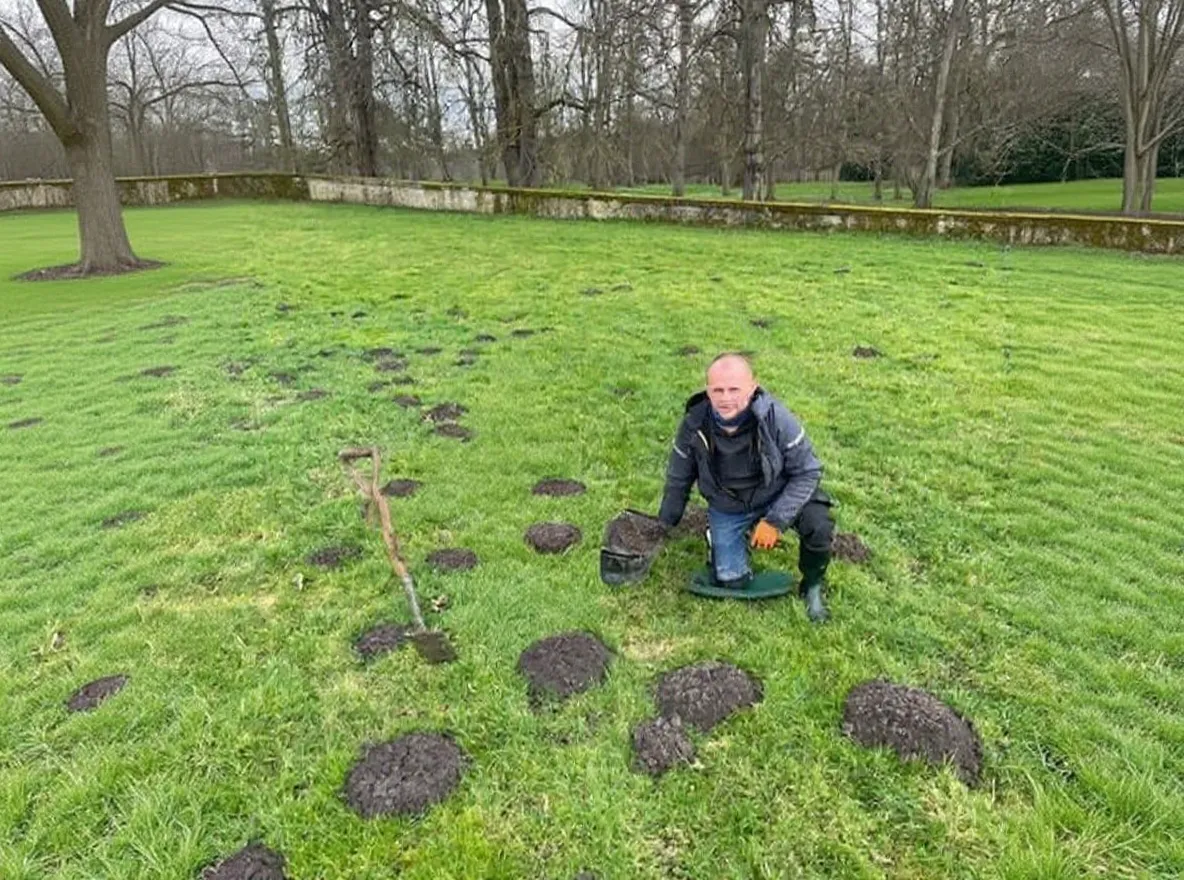 Lutte contre les taupes - Intervention 1